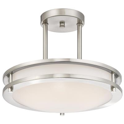 30 cm Dimmable LED Indoor Semi-Flush Mount Ceiling Fixture