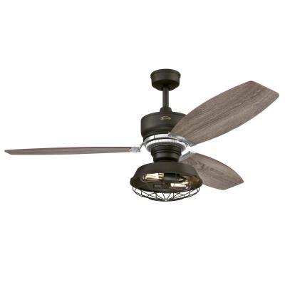 Welford LED 137 cm Indoor Ceiling Fan with Dimmable LED Light Fixture