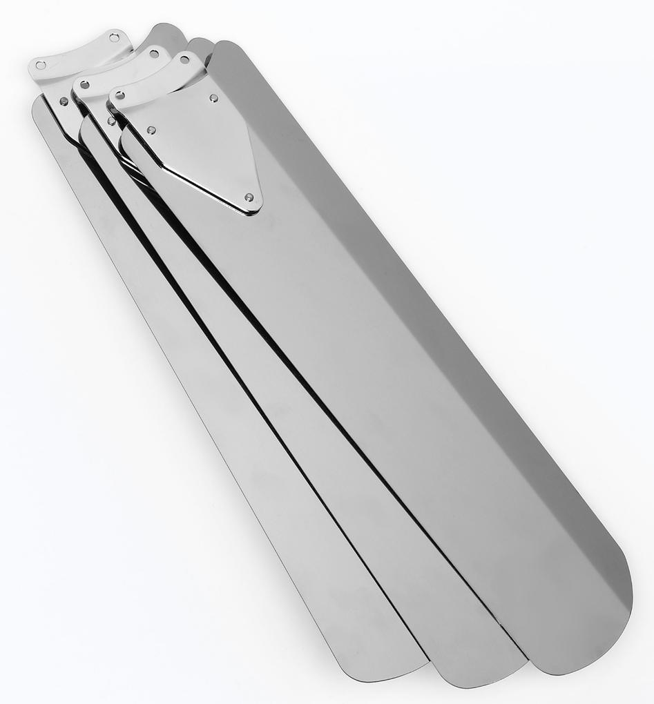 122 Cm Westinghouse Industrial Ceiling Fan In Chrome With Blades