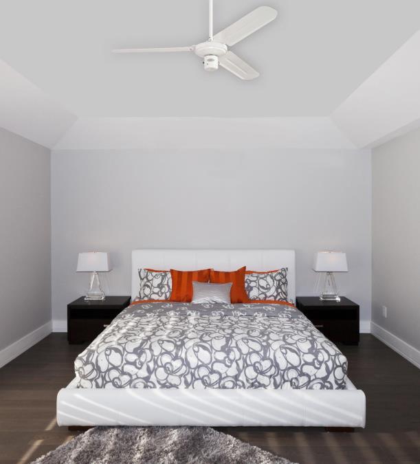 122 Cm Westinghouse Industrial Ceiling Fan In White With