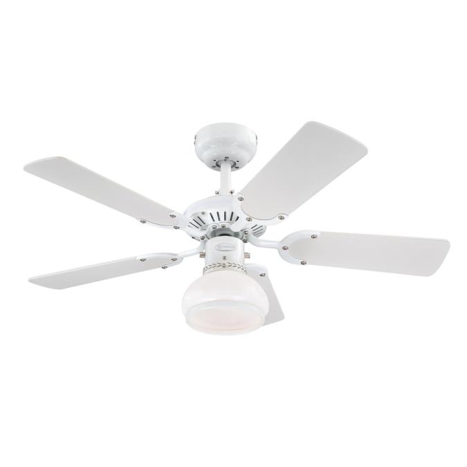 Westinghouse Princess Radiance Ii 90 Cm Reversible Five Blade Indoor Princess Radiance Ii 90 Cm Indoor Ceiling Fan With Light Kit