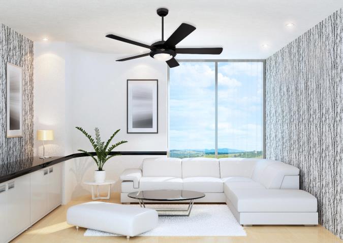 Westinghouse Comet 132 Cm Reversible Five Blade Indoor Ceiling Fan Comet 132 Cm Indoor Ceiling Fan With Light Kit