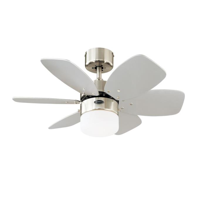76 Cm Westinghouse Flora Royal Ceiling Fan In Satin Finished
