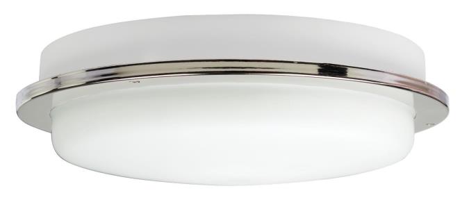 Paralume Westinghouse 8705140 - Vetro Opalino Frosted, Forma A Fungo, Bianco, Per Lampade E Ventilatori