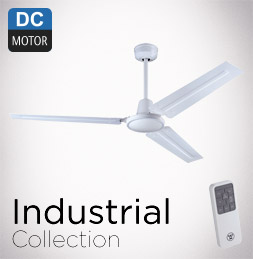 Industrial DC Motor Ceiling Fan with remote