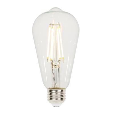 7 Watt (60 Watt Equivalent ST64 Dimmable Filament LED Light Bulb