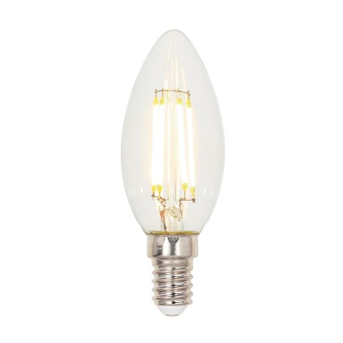 LED Glühbirne C35 E14 2,5W Spiralfilament