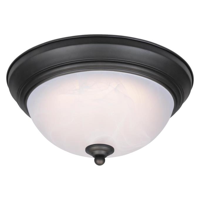 Westinghouse 28 cm Dimmable LED Indoor Flush Mount Ceiling Fixture, Oil
