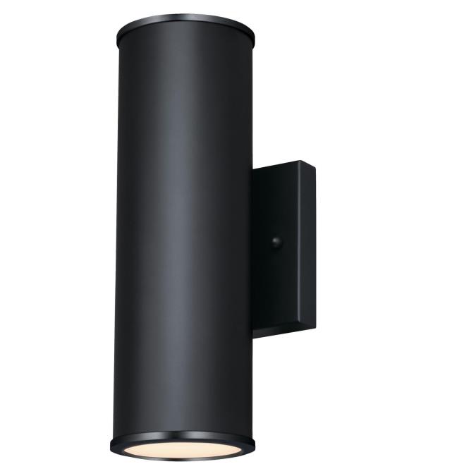 Westinghouse Lighting Marius TwoLight Dimmable LED Outdoor Wall Fixture with Up and Down Light, Mat