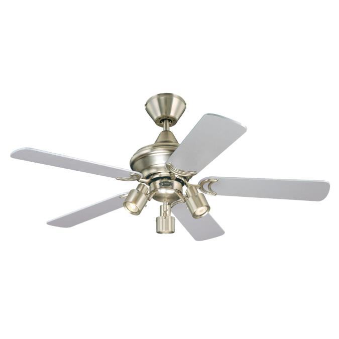 Westinghouse Kingston 105 Cm Reversible Five Blade Indoor Ceiling Fan Brushed Aluminum Finish With - Ceiling Fan Light Kit Installation Westinghouse Kingston 105 Cm Reversible Five Blade Indoor Ceiling Fan Brushed Aluminum Finish With - Ceiling Fan Light Kit Installation