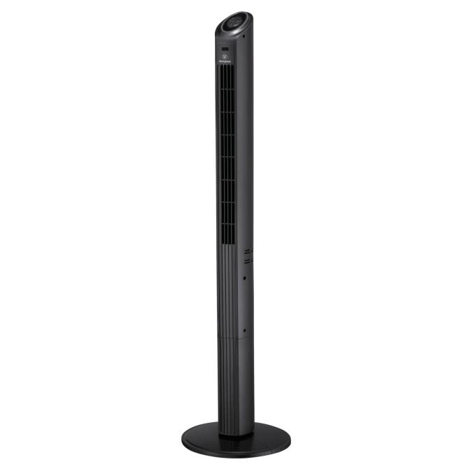 TZS First Austria - Tower Fan Standing 43/109CM - 60W - Black - 5560-2 