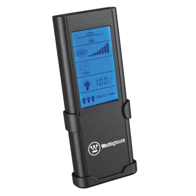 Radio Frequency Ceiling Fan and Light Remote Control with Touchscreen and Timer