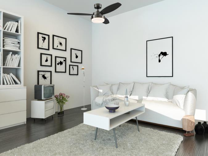 105 cm Westinghouse Alloy ceiling fan in gun metal with 105 cm Westinghouse Alloy ceiling fan in gun metal with