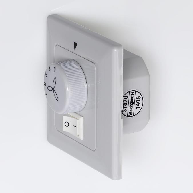 WESTINGHOUSE wall switch for ceiling fans in white